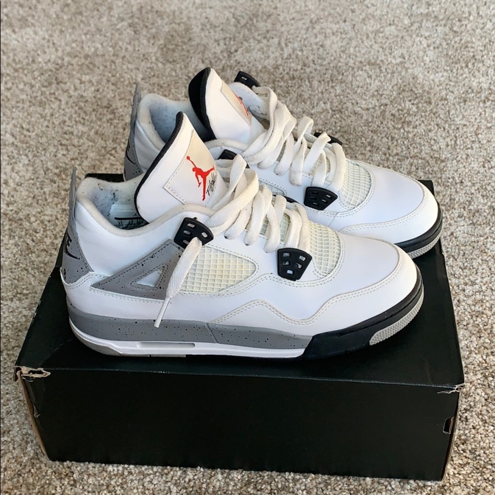 Jordan Cement 4s Retro OG BG size 6Y